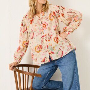 FatFace Floral Blouse